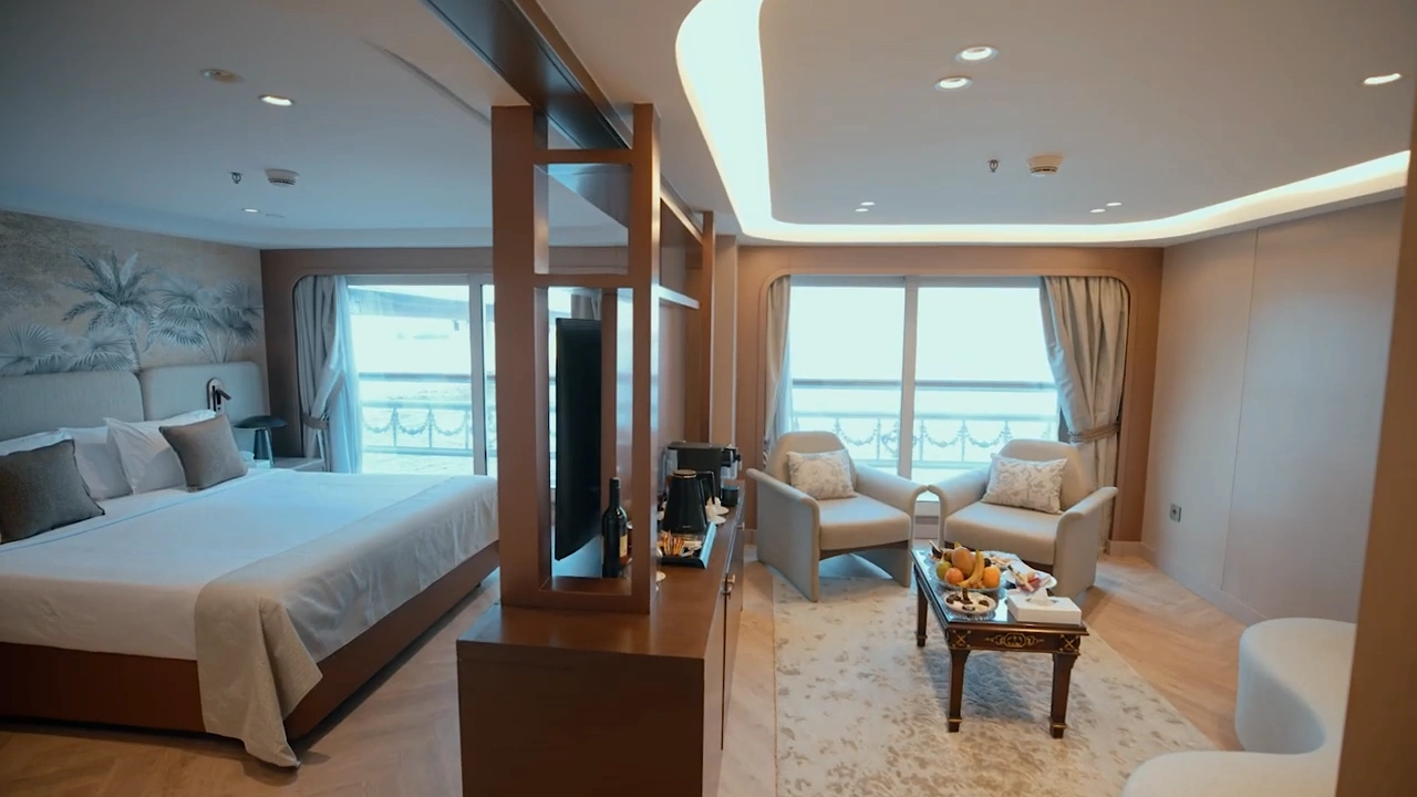 Cabin aboard the Sonesta St. George I Nile Cruise Ship Nile cruise